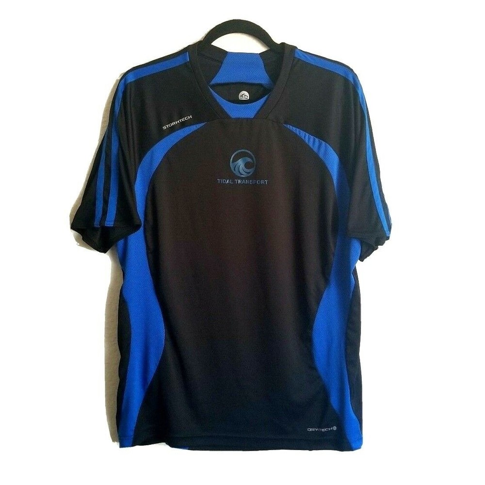 Stormtech Performance Tidal Transport Dry-Tech Polo Shirt Surf Size L Men's